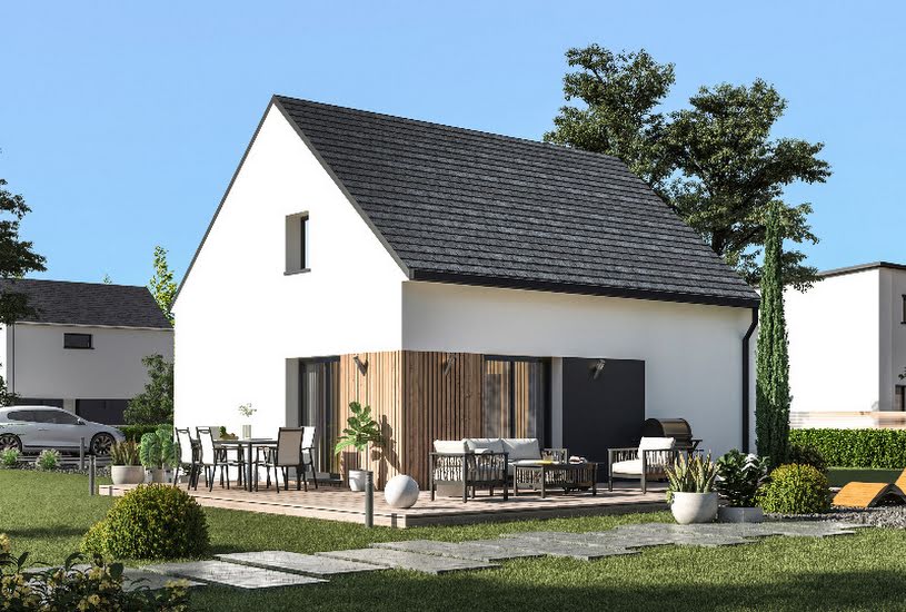  Vente Terrain + Maison - Terrain : 316m² - Maison : 83m² à Saint-Médard-sur-Ille (35250) 