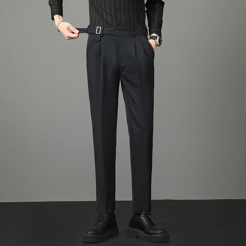 Heren herfst kostuumbroek Slim Fit – voor een slanke en stijlvolle look. Perfect voor zowel zakelijk als casual gebruik.