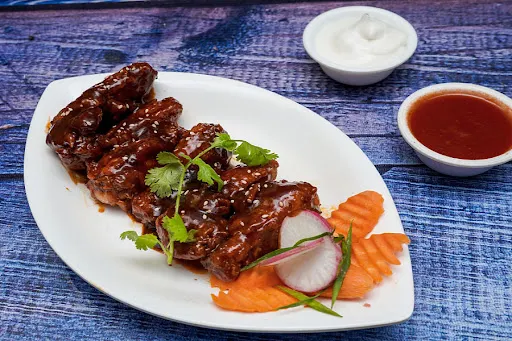 Honey Glazed Chicken Wings [6 Pieces]