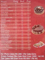 Cake Basket menu 1