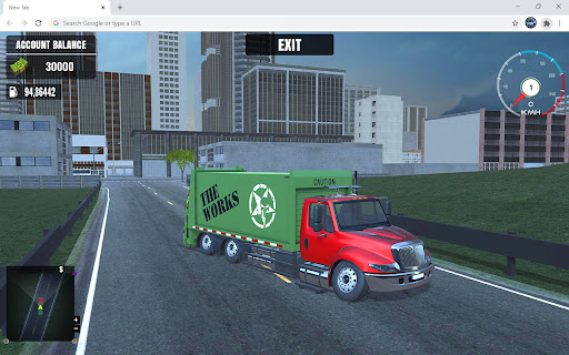 Garbage Truck Driving Car Game