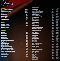 Mahesh Ji Tea menu 1