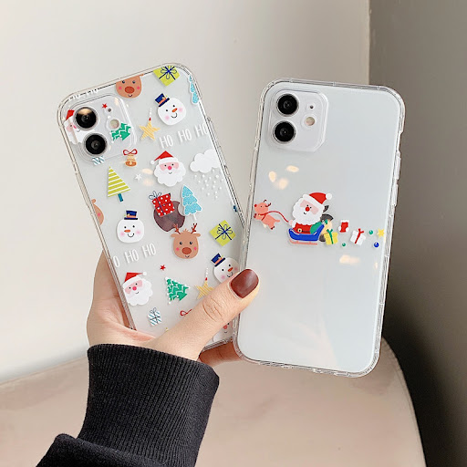 Title 2, Cartoon cute Santa mobile phone case protective...