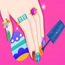 Barbie Easter Nails Designer Chrome extension download