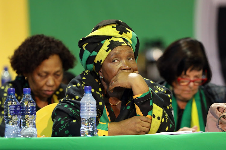 Cogta minister Nkosazana Dlamini-Zuma at the 55th ANC national elective conference in Nasrec, Johannesburg, on December 18 2022.