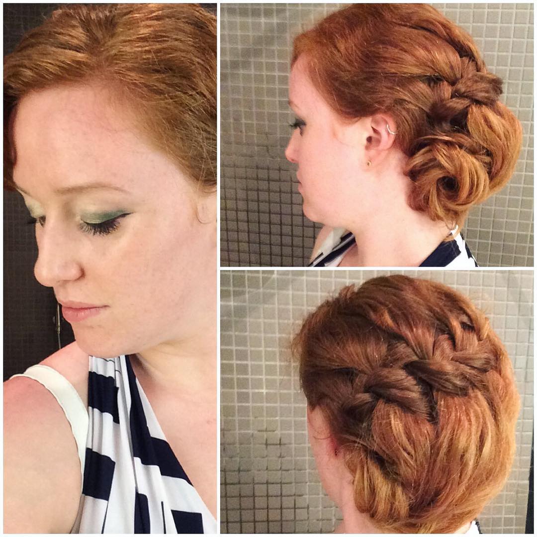 2-Minute Bun Hairstyle