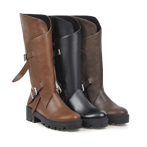 Title 3, Foreign Trade Comfortable Square Heel Mid-Heel ...