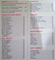 Gongura's menu 4