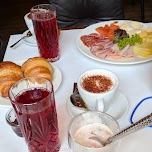 breakfast at Hotel Anker in Lucerne, Switzerland 