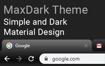 MaxDark Theme X small promo image