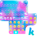 Rain Emoji Kika Keyboard Theme Apk