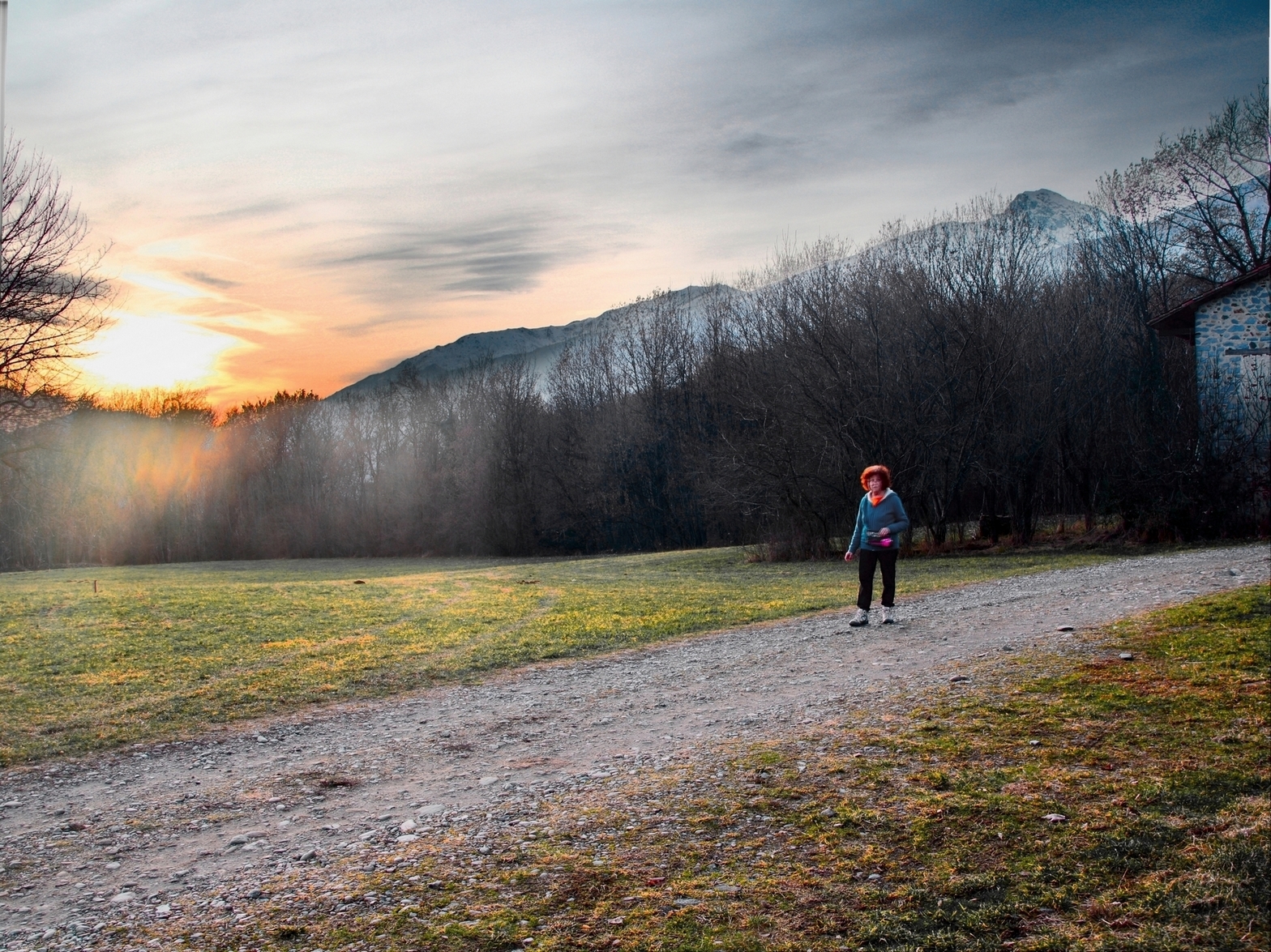 passeggiata soitaria invernale di tarpi