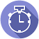 Exercise timer icon