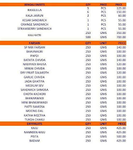 Radha Krishna Sweets menu 4