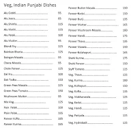 Hotel Prakash menu 7