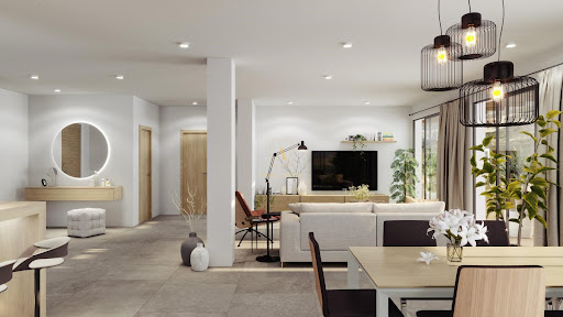Contemporary house with pool and terrace 5