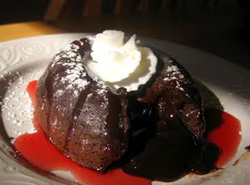 Oozing Chocolate Lava Cake