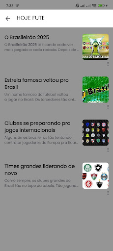 Screenshot futebol brasileiro