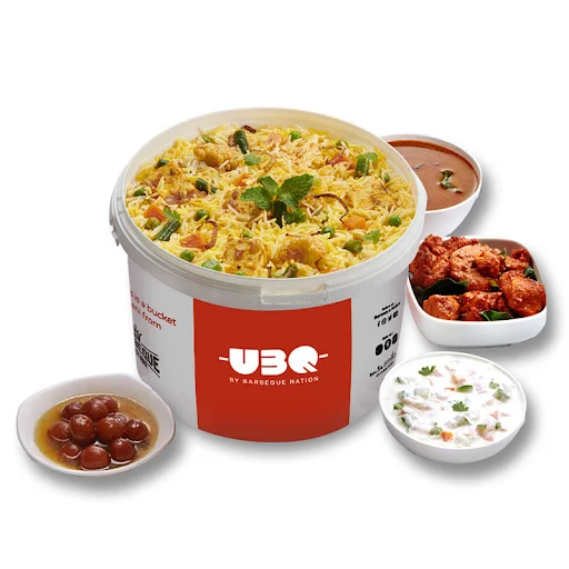 Jumbo Bucket - Veg Biryani (Serves 3-4)