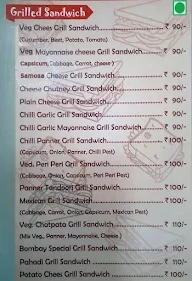 Taste Of Bombay Sandwich menu 3