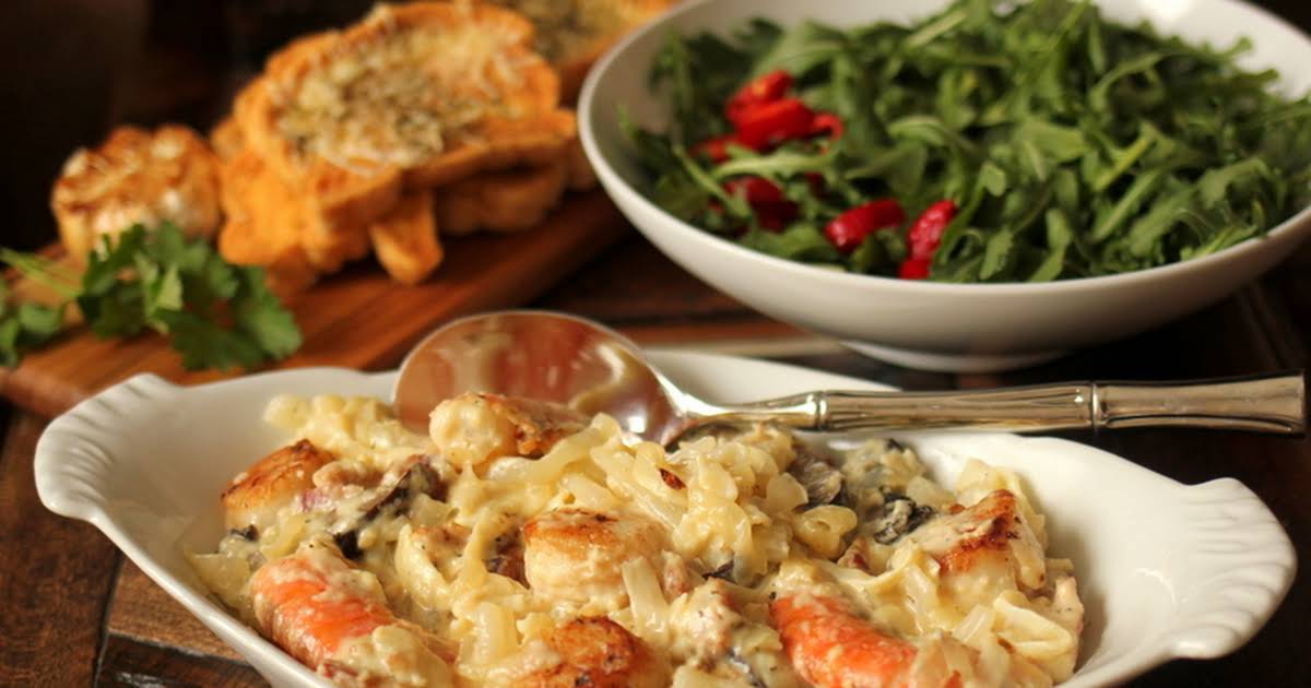 10 Best Shrimp Scallops Crab Pasta Recipes | Yummly
