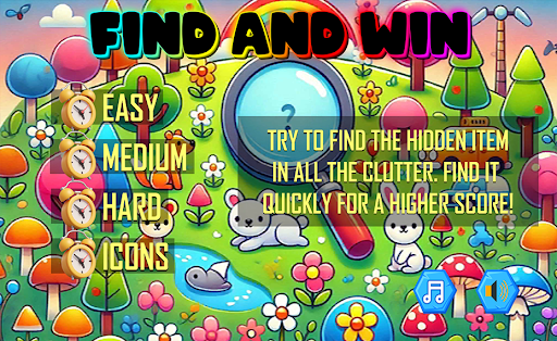 Screenshot Find And Win Puzzle Game