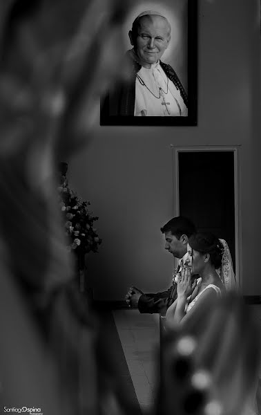 Wedding photographer Santiago Ospina (santiagoospina). Photo of 6 November 2018