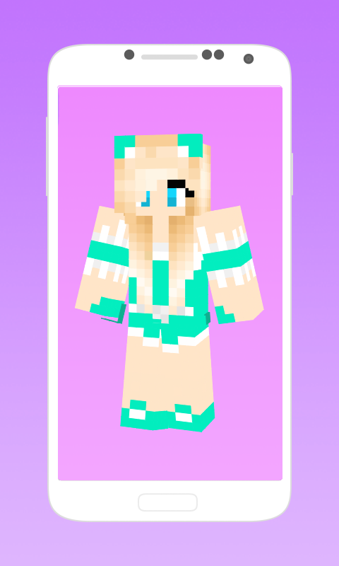 Cute skins for minecraft pe Screen 2