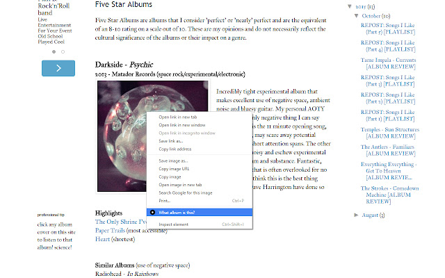 CrateDigger: Album identifier