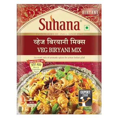 Suhana Veg Biryani Mix - 50 gm