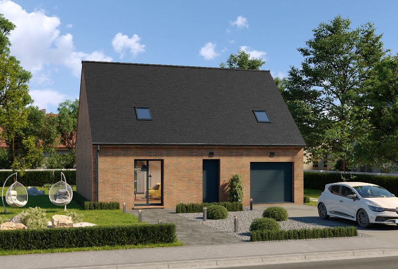  Vente Terrain + Maison - Terrain : 472m² - Maison : 92m² à Boeschèpe (59299) 