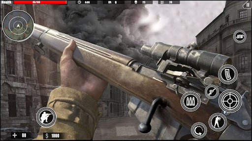 Screenshot WW2 Sniper Gun War Games Duty