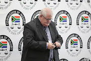 Former COO of corruption-accused facilities management company Bosasa, Angelo Agrizzi, at the commission of inquiry into state capture. File photo.