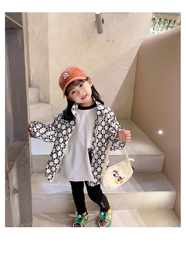 Title 8, New Childrens Western-style Full-print Checker...