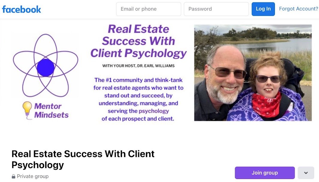 Free Facebook Group - Real Estate Success With Client Psychology