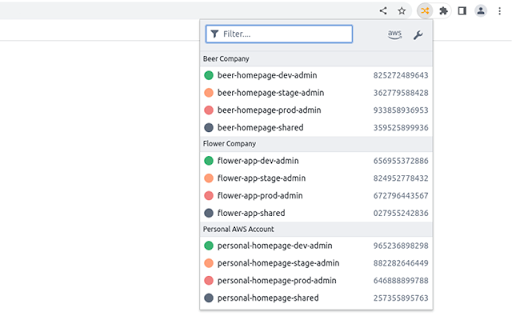 AWS role switch