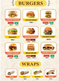 Burger Lounge menu 1