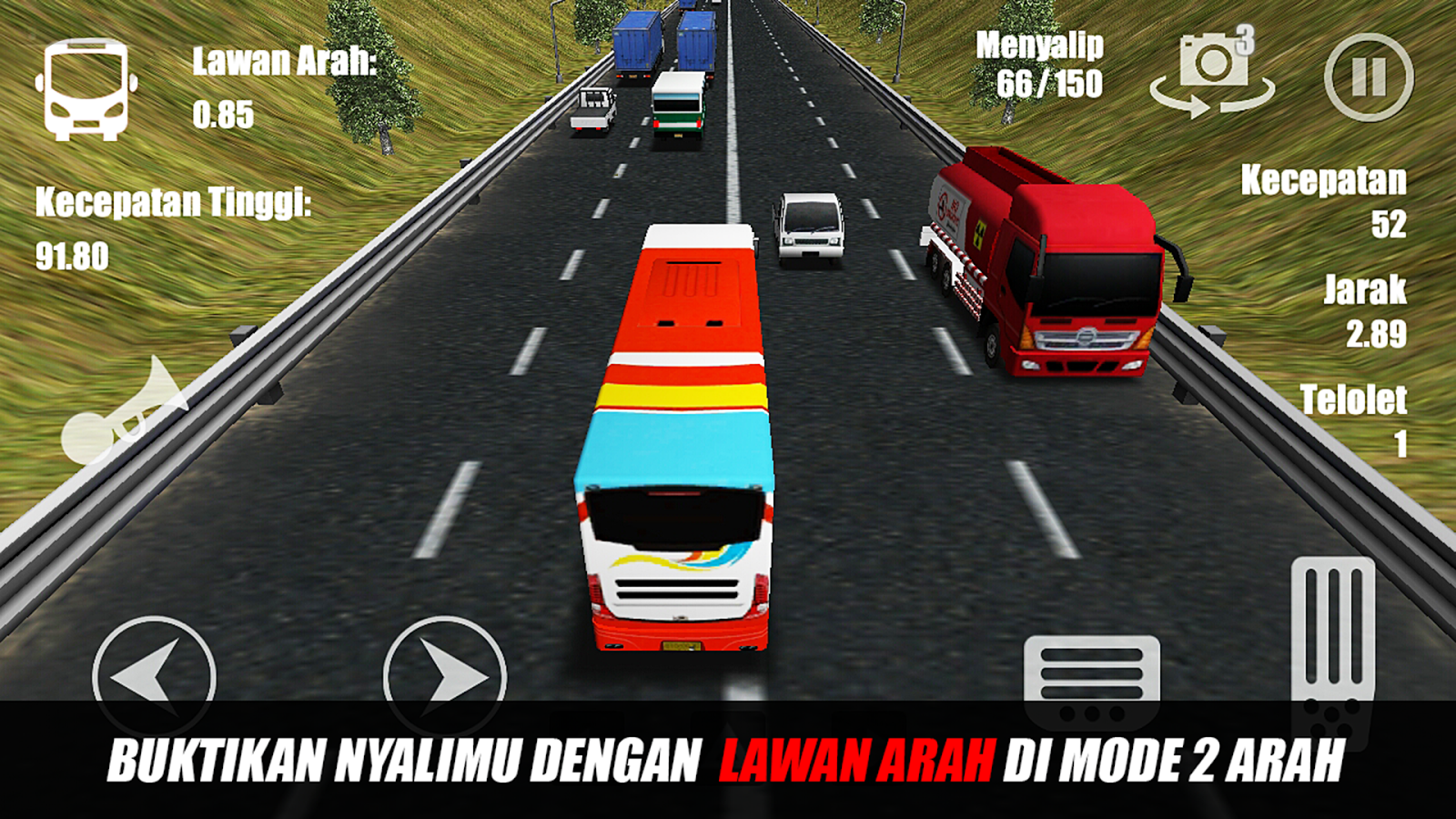 Telolet Bus Driving 3D Apl Android Di Google Play