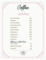 Cafe 702 menu 6