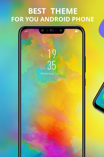 Colorful Galaxy M30 M40 official theme hd launcher