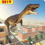 Cover Image of Tải xuống Trò chơi khủng long giả lập 2019 1.3 APK
