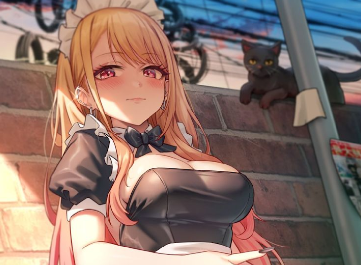 「メイド喫茶♡」のメインビジュアル
