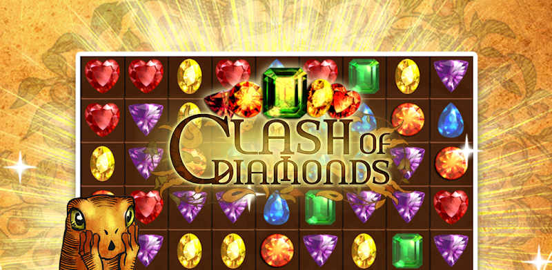 Clash of Diamonds - Match 3 Jewel Games