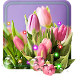 Cover Image of Download Tulips Spring live wallpaper 1.8 APK