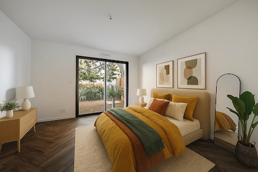 Maison contemporaine en bord de mer avec jardin 3