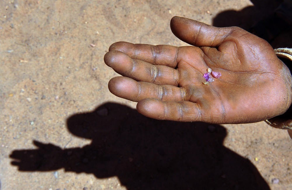 As safiras de Ilakaka em Madagascar