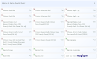 Janta Parcel Point menu 1