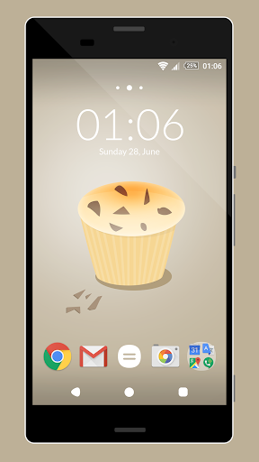 Theme Muffin Chocolate Minimal