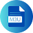 M3U Playlist Player App icon