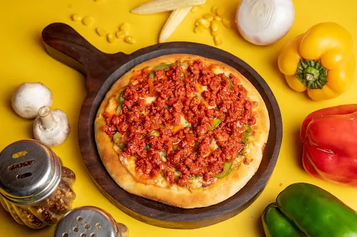 Spicy Keema Pizza